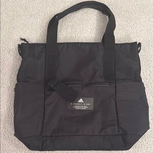 Adidas Black Nylon Tote Bag